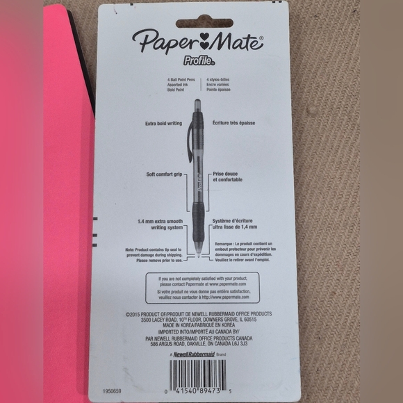 Pink Notebook and Pen Set - Picture 6 of 16